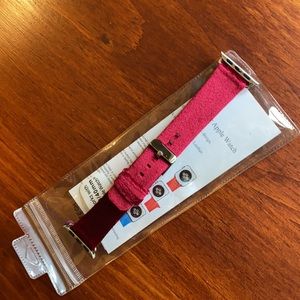 Crimson Red Velvet apple red watch Band 38/40